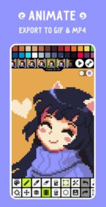 Screenshot Pixel Studio: pixel art editor Mod APK