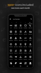 Screenshot Retro Mode - Icon Pack (Light) Mod APK