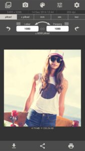 Screenshot Image Size - Photo Resizer Mod APK