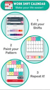 Screenshot Work Shift Calendar Mod APK