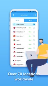 Screenshot Speedy Quark VPN - VPN Master Mod APK