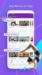 Screenshot Yoga Workout for Beginners Mod APK