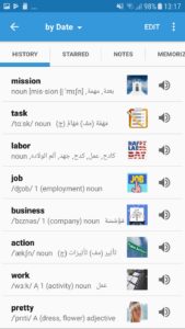 Screenshot Arabic Dictionary & Translator Mod APK