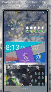 Screenshot Weather app - eWeather HDF Mod APK