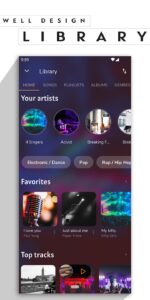 Screenshot Flowie: Music Player Mod APK