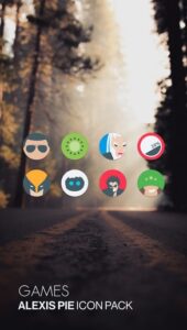 Screenshot Alexis Pie: Minimal Icon Pack Mod APK