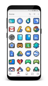 Screenshot PixBit - Pixel Icon Pack Mod APK