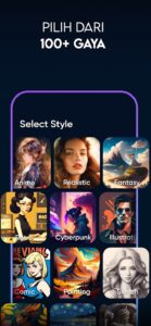 Screenshot Imagine: AI Art Generator Mod APK