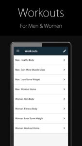 Screenshot Fitness Trainer FitProSport FULL Mod APK