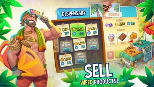 Screenshot Hemp Paradise Mod APK