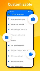 Screenshot Super N Launcher -Super design Mod APK