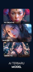 Screenshot Imagine: AI Art Generator Mod APK