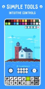 Screenshot Pixel Studio: pixel art editor Mod APK