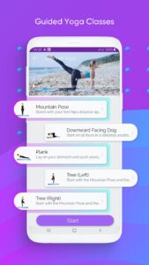 Screenshot Yoga Workout for Beginners Mod APK