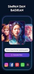 Screenshot Imagine: AI Art Generator Mod APK