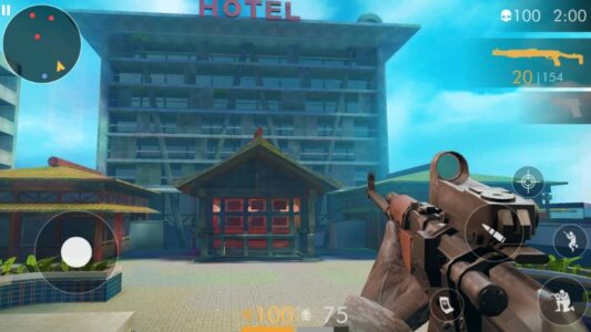 Screenshot Battle Shot Elite shooter Mod APK