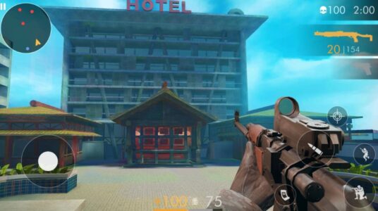 Screenshot Battle Shot Elite shooter Mod APK