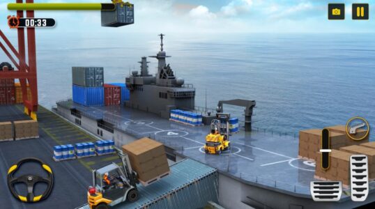 Screenshot Forklift Excavator Simulator Mod APK