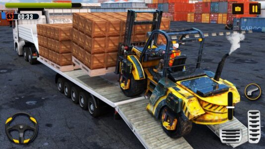 Screenshot Forklift Excavator Simulator Mod APK
