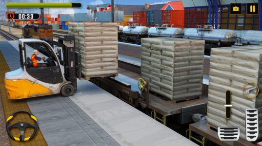 Screenshot Forklift Excavator Simulator Mod APK