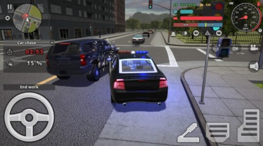 Screenshot Police Cop Simulator. Gang War Mod APK