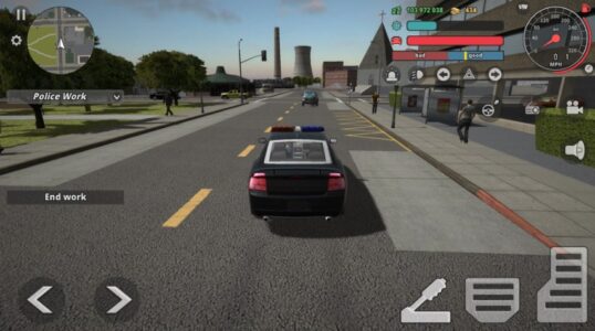 Screenshot Police Cop Simulator. Gang War Mod APK