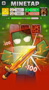 Screenshot Minetap – Merge rpg clicker Mod APK