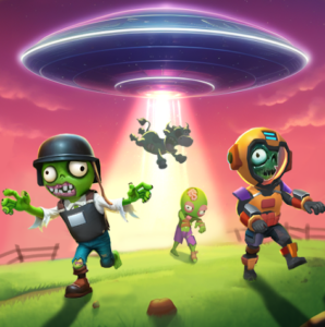 Download Aliens vs Zombies: Invasion Mod Apk v2512.27.793 (No Ads) Terbaru 2026
