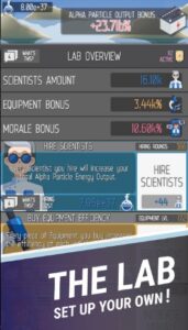 Screenshot Idle Space Energy Particle Simulator - ISEPS Mod APK
