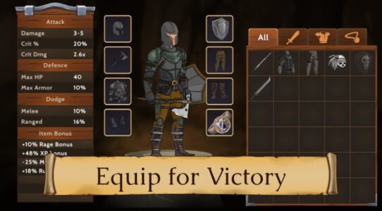 Screenshot Obsidian Knight RPG Mod APK