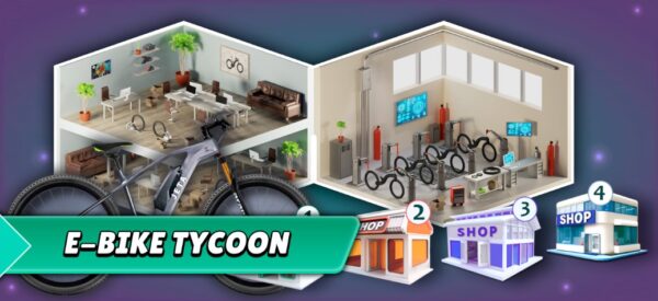 Screenshot E-Bike Racing Tycoon Simulator Mod APK