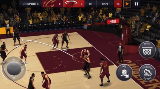 Screenshot NBA Live Asia Mod APK