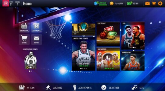 Screenshot NBA Live Asia Mod APK