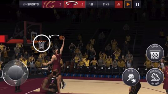Screenshot NBA Live Asia Mod APK