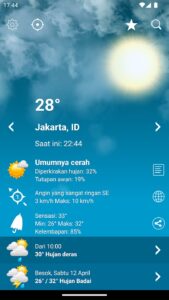 Screenshot Weather XL Pro Mod APK