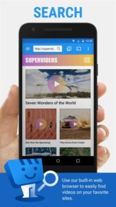 Screenshot Web Video Cast Browser to TV Mod APK