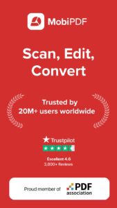 Screenshot MobiPDF: PDF Editor & Scanner Mod APK