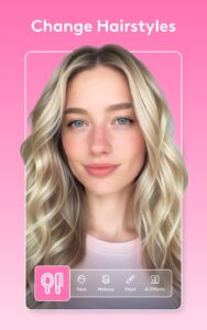 Screenshot Facetune: Hair Mod APK