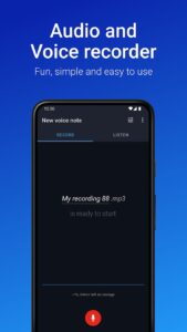 Screenshot Easy Voice Recorder Pro Mod APK