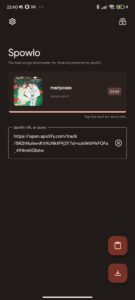 Screenshot Spowlo – Spotify Songs Downloader Mod APK