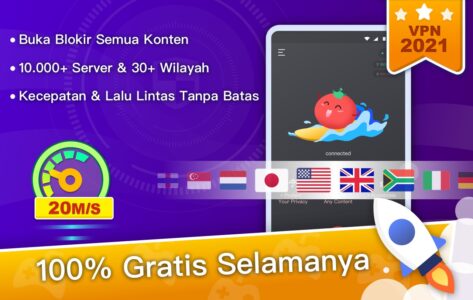 Screenshot Tomato VPN | VPN Proxy Mod APK