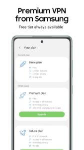 Screenshot Samsung Max VPN & Data Saver Mod APK