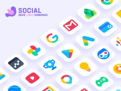 Screenshot Dove Light Icon Pack Mod APK