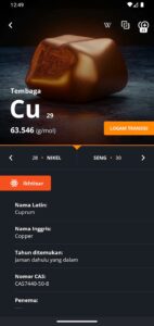 Screenshot Tabel Periodik 2025 PRO Mod APK