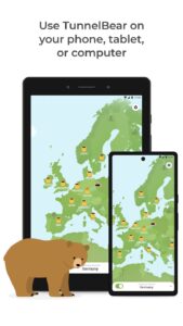 Screenshot TunnelBear VPN Mod APK