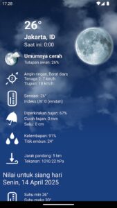 Screenshot Weather XL Pro Mod APK