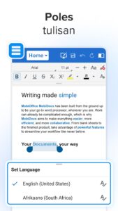 Screenshot MobiOffice Mod APK
