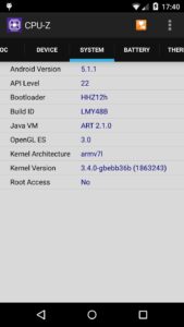 Screenshot CPU‑Z Mod APK