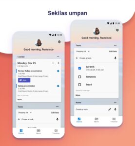 Screenshot Microsoft Launcher Mod APK