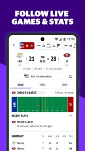 Screenshot Yahoo Sports Mod APK